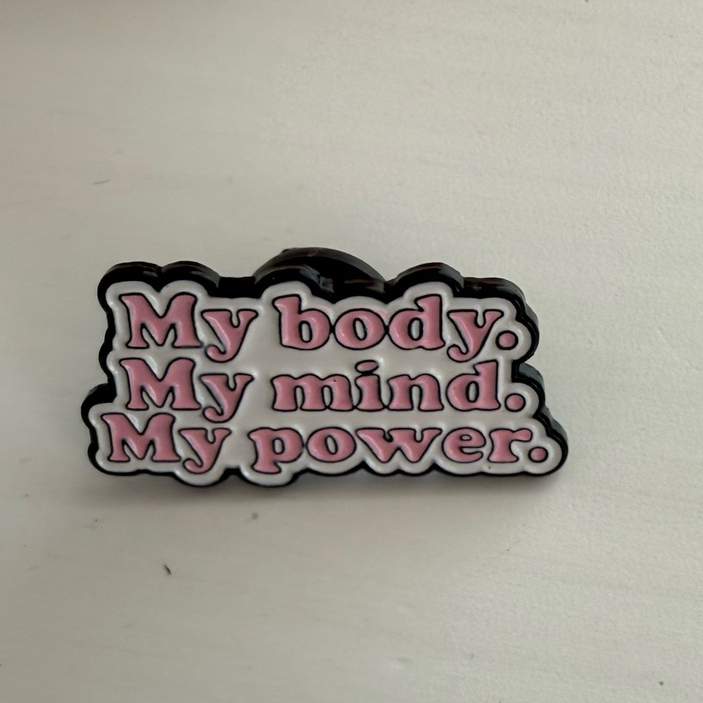 Galentines/ Women’s Day Empowering Enamel Pin